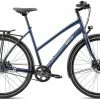 Breezer Beltway 8+ ST, Bl&aring; -E-bikes Trekking Butik breezer beltway 8 st satin midnight blue 1