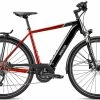 Breezer Powertrip Evo 2.1+, Rød/sort 1 Breezer Powertrip Evo 2.1+, Rød/sort -E-bikes Trekking Butik breezer powertrip evo 21 black vinyl red 1