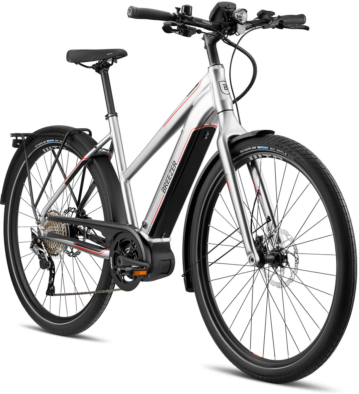 Breezer Powerwolf Evo 2.1+ ST, Sølv 4 Breezer Powerwolf Evo 2.1+ ST, Sølv - Billede 2