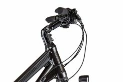 Cannondale Tesoro Mixte 1, Sort -E-bikes Trekking Butik cannondale tesoro mixte 1 black pearl charcoal grey and graphite reflective decal 4