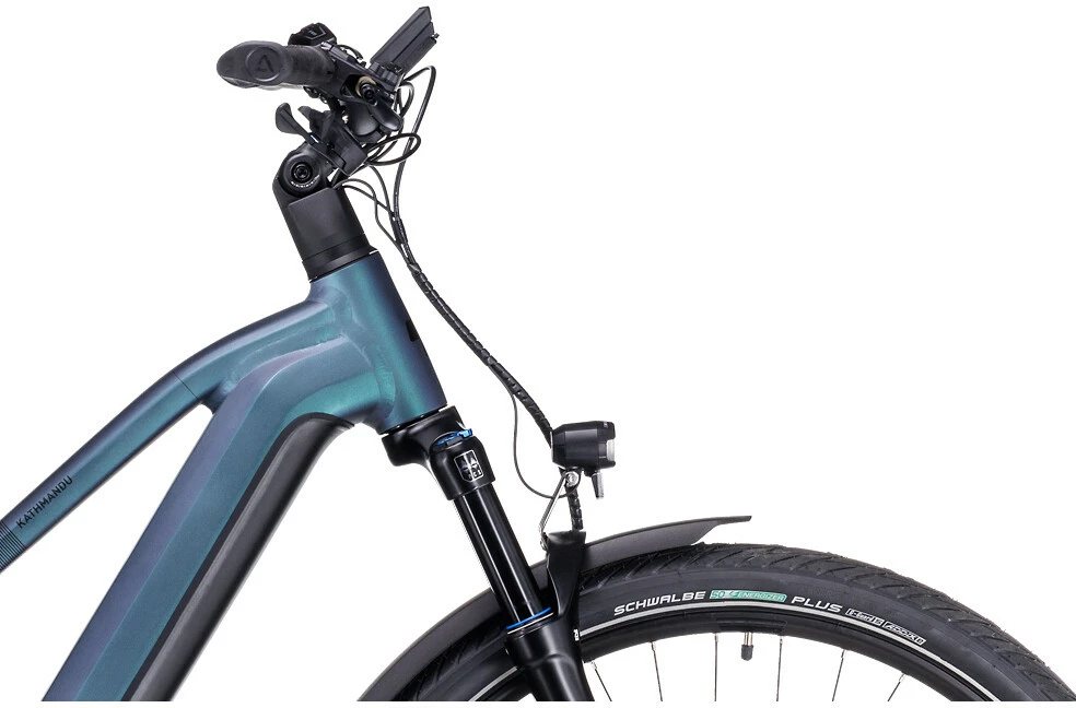 Cube Kathmandu Hybrid ABS 750 Trapeze, Blå 4 Cube Kathmandu Hybrid ABS 750 Trapeze, Blå - Billede 2