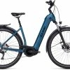Cube Kathmandu Hybrid ONE 750 Easy Entry, Grå 1 Cube Kathmandu Hybrid ONE 750 Easy Entry, Grå -E-bikes Trekking Butik cube kathmandu hybrid one 750 easy entry bluenblack 1 1