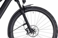 Cube Kathmandu Hybrid SLT 750 Trapezformet, Sort -E-bikes Trekking Butik cube kathmandu hybrid slt 750 trapeze blacknmetal 3