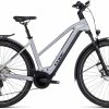 Cube Kathmandu Hybrid SLX 750 Trapezformet, S&oslash;lv -E-bikes Trekking Butik cube kathmandu hybrid slx 750 trapeze polarsilvernblack 1