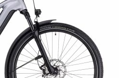 Cube Kathmandu Hybrid SLX 750 Trapezformet, S&oslash;lv -E-bikes Trekking Butik cube kathmandu hybrid slx 750 trapeze polarsilvernblack 3