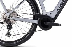 Cube Kathmandu Hybrid SLX 750 Trapezformet, S&oslash;lv -E-bikes Trekking Butik cube kathmandu hybrid slx 750 trapeze polarsilvernblack 4