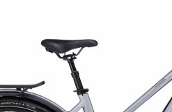 Cube Kathmandu Hybrid SLX 750 Trapezformet, S&oslash;lv -E-bikes Trekking Butik cube kathmandu hybrid slx 750 trapeze polarsilvernblack 6