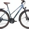Cube Kathmandu SL Trapez, Bl&aring; -E-bikes Trekking Butik cube kathmandu sl trapeze stormnblack 1