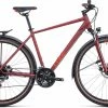 Cube Nature Allroad, Rød 2 Cube Nature Allroad, Rød -E-bikes Trekking Butik cube nature allroad darkrednred 1 1