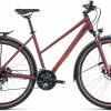 Cube Nature Allroad Trapez, Gr&aring; -E-bikes Trekking Butik cube nature allroad trapeze darkrednred 1 1