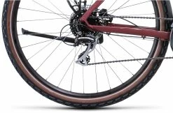 Cube Nature Allroad Trapez, Gr&aring; -E-bikes Trekking Butik cube nature allroad trapeze darkrednred 5 1
