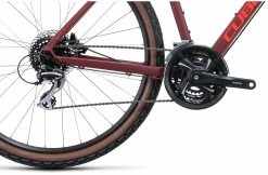 Cube Nature, Gr&aring; -E-bikes Trekking Butik cube nature darkrednred 4