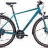 Cube Nature EXC Allroad, Blå 1 Cube Nature EXC Allroad, Blå -E-bikes Trekking Butik cube nature exc allroad bluenblue 1