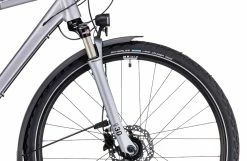 Cube Nature EXC Allroad, S&oslash;lv/sort -E-bikes Trekking Butik cube nature exc allroad polarsilvernblack 3