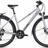 Cube Nature EXC Allroad Trapezformet, Sølv/sort 1 Cube Nature EXC Allroad Trapezformet, Sølv/sort -E-bikes Trekking Butik cube nature exc allroad trapeze polarsilvernblack 1 1