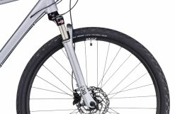 Cube Nature EXC, S&oslash;lv/sort -E-bikes Trekking Butik cube nature exc polarsilvernblack 3