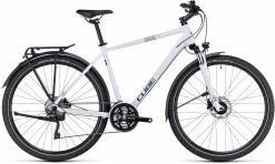 Cube Nature Pro Allroad, Hvid/sort