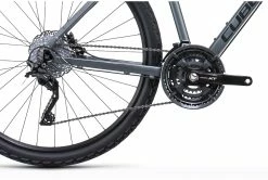 Cube Nature SL Trapez, Gr&aring; -E-bikes Trekking Butik cube nature sl trapeze flashgreynorange 4 1