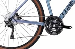 Cube Nature SLX Trapeze, Bl&aring; -E-bikes Trekking Butik cube nature slx trapeze galacticnblack 4