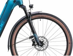 Cube Nuride Hybrid EXC 625 Allroad Lav Indstigning, S&oslash;lv -E-bikes Trekking Butik cube nuride hybrid exc 625 allroad easy entry bluenblue 3 1