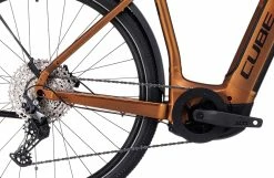 Cube Nuride Hybrid EXC 625 Allroad Easy Entry, S&oslash;lv/sort -E-bikes Trekking Butik cube nuride hybrid exc 625 allroad easy entry caramelnblack 4