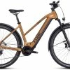 Cube Nuride Hybrid EXC 625 Allroad Trapezformet, Brun/sort 2 Cube Nuride Hybrid EXC 625 Allroad Trapezformet, Brun/sort -E-bikes Trekking Butik cube nuride hybrid exc 625 allroad trapeze caramelnblack 1