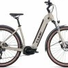 Cube Nuride Hybrid Pro 625 Allroad Lav Indstigning, Beige 1 Cube Nuride Hybrid Pro 625 Allroad Lav Indstigning, Beige -E-bikes Trekking Butik cube nuride hybrid pro 625 allroad easy entry desertnblack 1 1