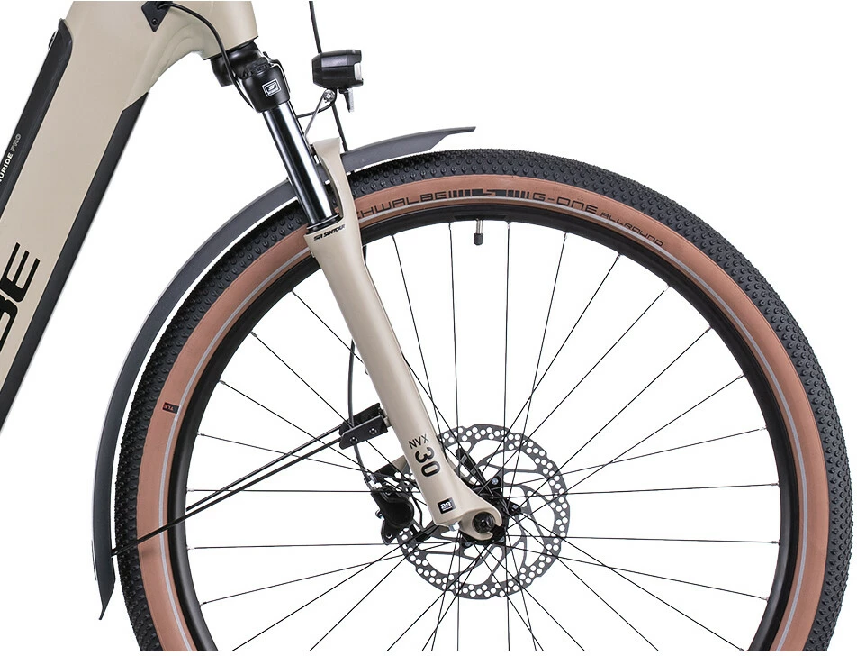 Cube Nuride Hybrid Pro 625 Allroad Lav Indstigning, Beige 5 Cube Nuride Hybrid Pro 625 Allroad Lav Indstigning, Beige - Billede 3