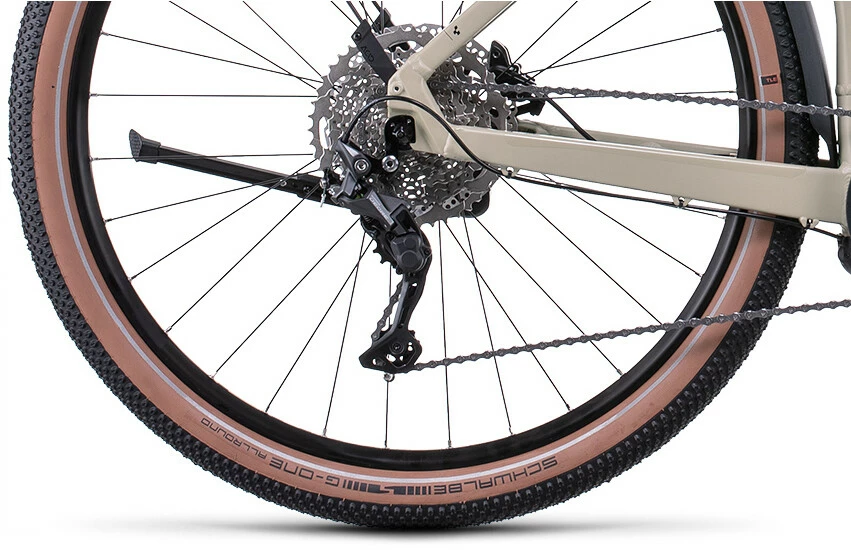 Cube Nuride Hybrid Pro 625 Allroad Lav Indstigning, Beige 7 Cube Nuride Hybrid Pro 625 Allroad Lav Indstigning, Beige - Billede 5