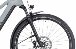 Cube Nuride Hybrid SLX 750 Allroad Trapezformet, Gr&aring;/sort -E-bikes Trekking Butik cube nuride hybrid slx 750 allroad trapeze greynblack 3