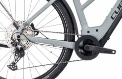 Cube Nuride Hybrid SLX 750 Allroad Trapezformet, Gr&aring;/sort -E-bikes Trekking Butik cube nuride hybrid slx 750 allroad trapeze greynblack 4