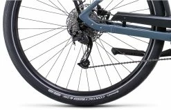 Cube Supreme Sport Hybrid ONE 500 Lav Indstigning, Bl&aring; -E-bikes Trekking Butik cube supreme sport hybrid one 500 easy entry greybluenblue 5