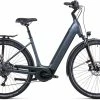Cube Supreme Sport Hybrid Pro 500 Lav Indstigning, Gr&aring; -E-bikes Trekking Butik cube supreme sport hybrid pro 500 easy entry greyngrey 1 1