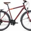 Cube Touring, R&oslash;d -E-bikes Trekking Butik cube touring darkrednred 1