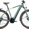 Cube Touring Hybrid ONE 625, Gr&aring; -E-bikes Trekking Butik cube touring hybrid one 625 greennsharpgreen 1