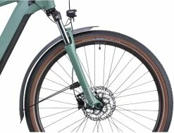 Cube Touring Hybrid ONE 625, Gr&aring; -E-bikes Trekking Butik cube touring hybrid one 625 greennsharpgreen 3