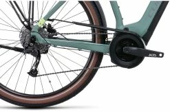 Cube Touring Hybrid ONE 625, Gr&aring; -E-bikes Trekking Butik cube touring hybrid one 625 greennsharpgreen 4