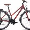 Cube Touring Trapez, R&oslash;d -E-bikes Trekking Butik cube touring trapeze darkrednred 1 1