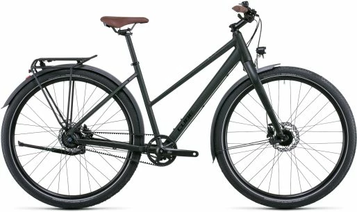 Cube Travel Pro Trapez, Gr&oslash;n -E-bikes Trekking Butik cube travel pro trapeze blackgreenngreen 1