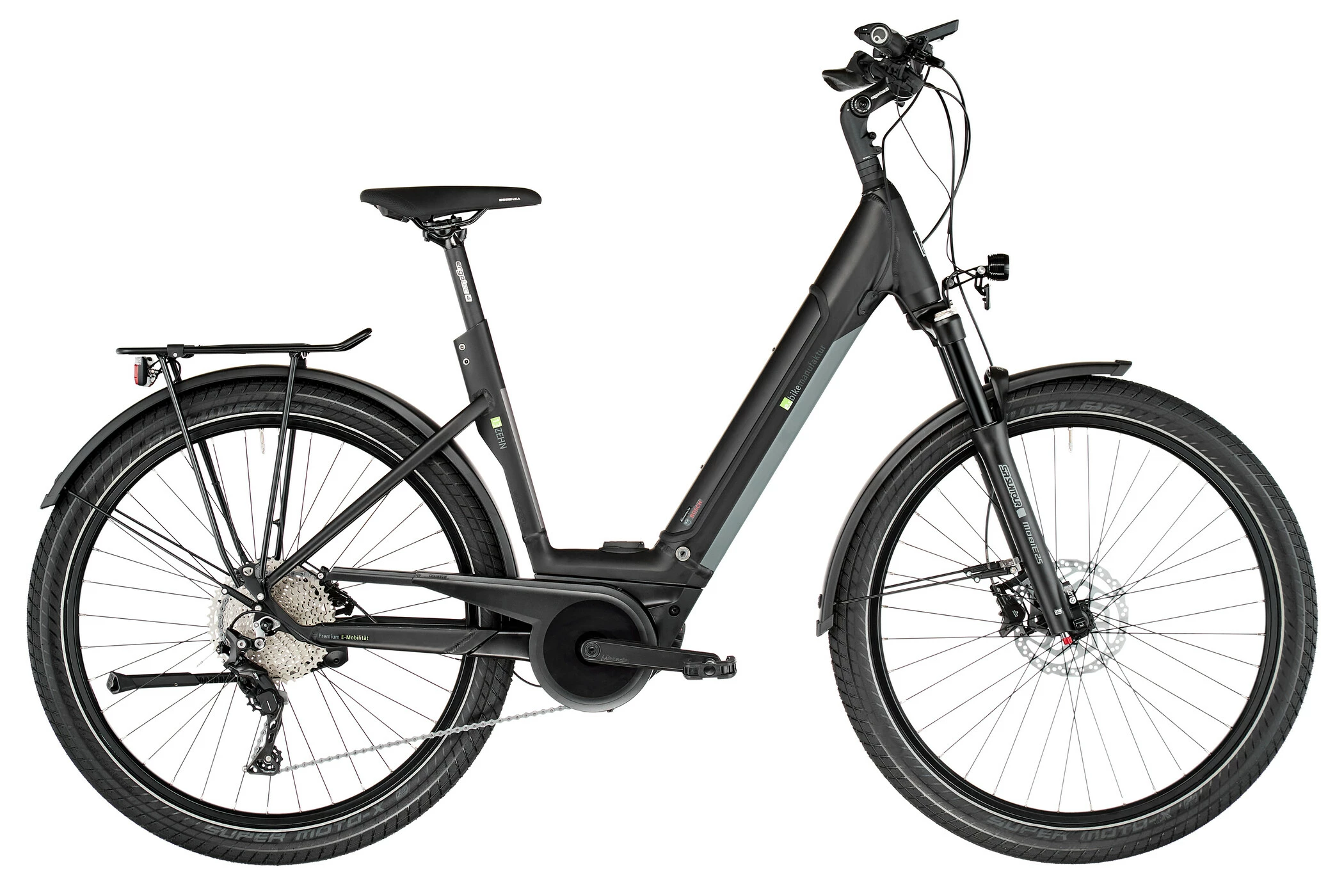 E-bike-manufaktur E-bike Manufaktur 13ZEHN Wave Disc Performance CX Gen4 625Wh, Sort 4 E-bike-manufaktur E-bike Manufaktur 13ZEHN Wave Disc Performance CX Gen4 625Wh, Sort - Billede 2