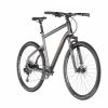 Ghost Square Cross Essential AL Diamant, Grå/sort 2 Ghost Square Cross Essential AL Diamant, Grå/sort -E-bikes Trekking Butik ghost square cross essential al diamond darksilver black 2