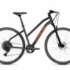 Ghost Square Cross Essential AL Trapes, Gr&aring;/orange -E-bikes Trekking Butik ghost square cross essential al trapeze darksilver black 1