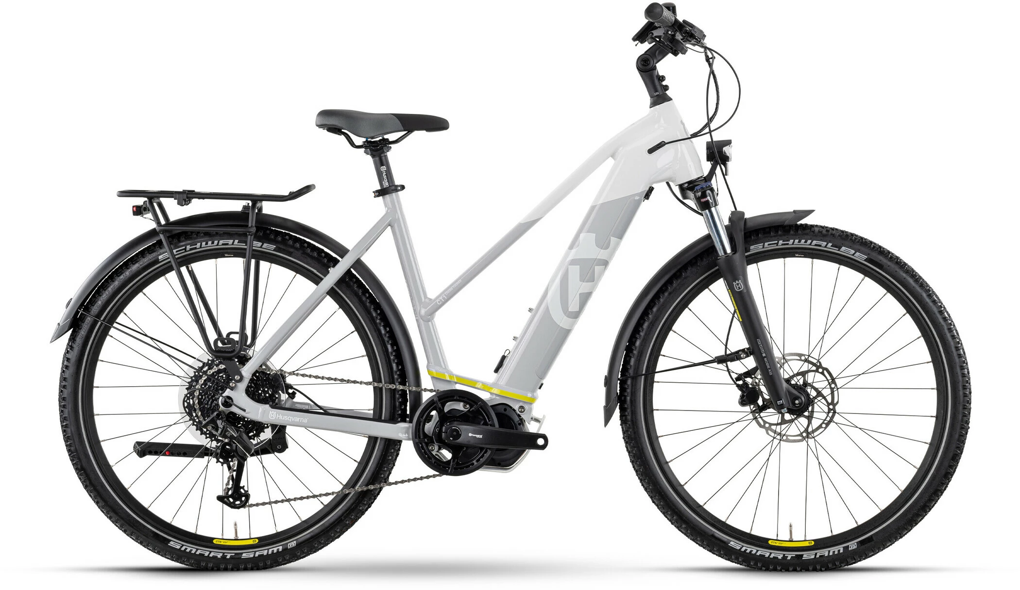 Husqvarna Cross Tourer CT1 Trapez, Hvid 3 Husqvarna Cross Tourer CT1 Trapez, Hvid