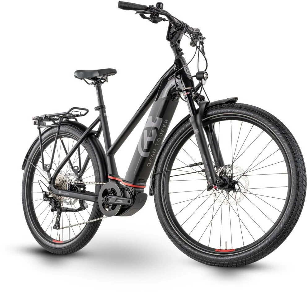 Husqvarna Gran Tourer GT3 Trapez, Sort 4 Husqvarna Gran Tourer GT3 Trapez, Sort - Billede 2