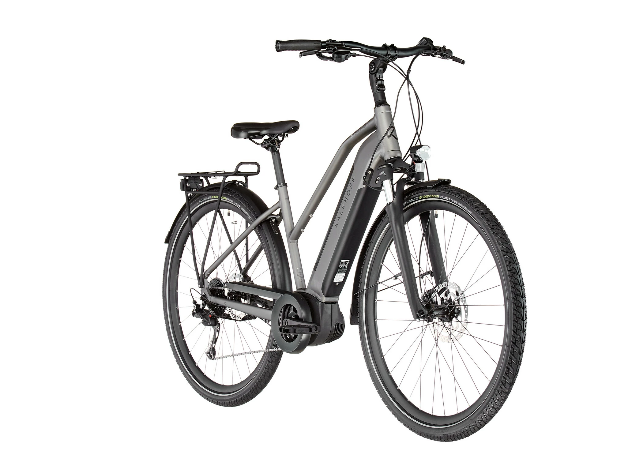 Kalkhoff Endeavour 3.B Move Trapeze 400Wh, Grå 3 Kalkhoff Endeavour 3.B Move Trapeze 400Wh, Grå