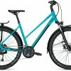 Kalkhoff Entice 18 Trapeze, Bl&aring; -E-bikes Trekking Butik kalkhoff entice 18 trapeze teal blue matt 1