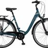Kreidler Raise RT4 Shimano Nexus Wave, Gr&oslash;n -E-bikes Trekking Butik kreidler raise rt4 wave green blue matt 1 1