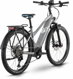 Raymon CrossRay E 8.0 Trapeze, Gr&aring;/hvid -E-bikes Trekking Butik raymon crossray e 80 trapeze grey white space blue 3