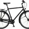 Vsf-fahrradmanufaktur Vsf Fahrradmanufaktur T-100 Diamond Nexus 8-trins Navgear V-Brake FL, Sort -E-bikes Trekking Butik vsf fahrradmanufaktur t 100 diamond nexus 8 speed hub gears v brake fl ebony matt 1
