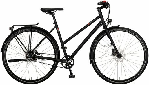 Vsf-fahrradmanufaktur Vsf Fahrradmanufaktur T-700 Trapeze Disc Gates Alfine 11-trins, Sort -E-bikes Trekking Butik vsf fahrradmanufaktur t 700 trapeze disc gates alfine 11 speed ebony matt 1